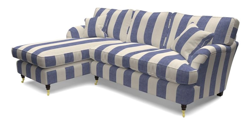 Alwinton LHF Chaise in Floral Linen Lela Mystery