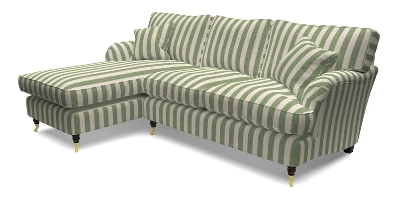 Alwinton LHF Chaise in Floral Linen Lela Mystery