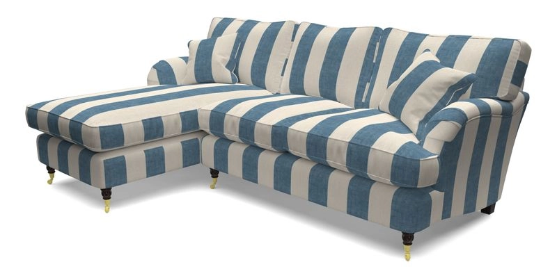 Alwinton LHF Chaise in Floral Linen Lela Mystery