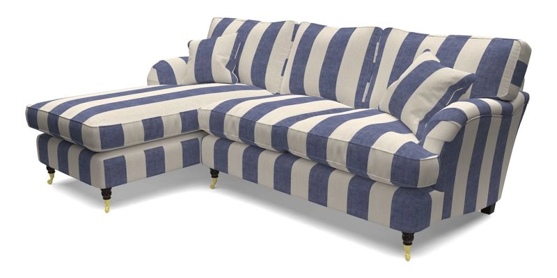 Alwinton LHF Chaise in Floral Linen Lela Mystery