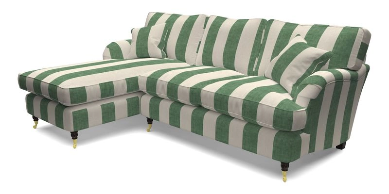 Alwinton LHF Chaise in Floral Linen Lela Mystery