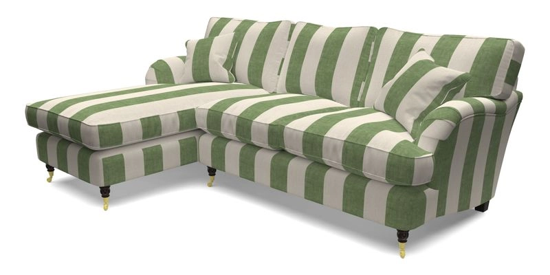 Alwinton LHF Chaise in Floral Linen Lela Mystery