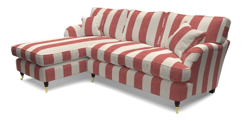 Alwinton LHF Chaise in Floral Linen Lela Mystery