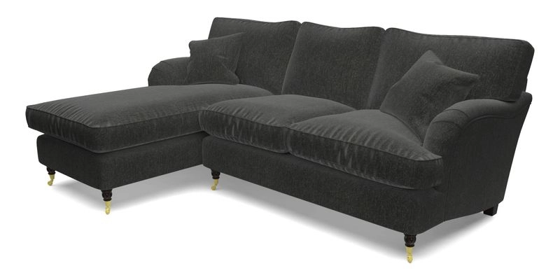 Alwinton LHF Chaise in Floral Linen Lela Mystery