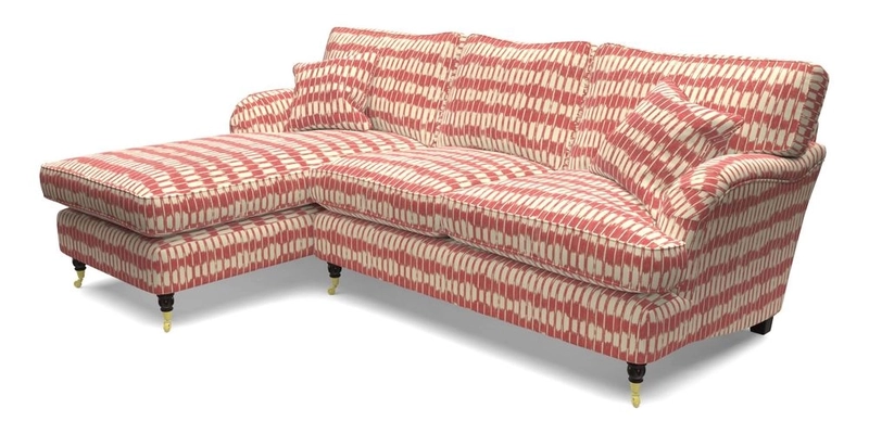 Alwinton LHF Chaise in Floral Linen Lela Mystery