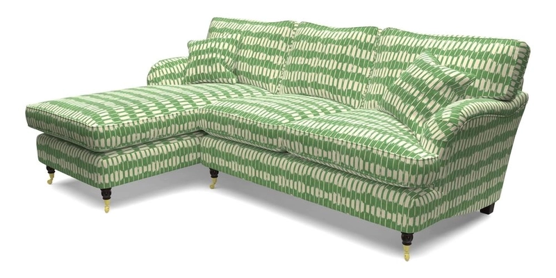 Alwinton LHF Chaise in Floral Linen Lela Mystery