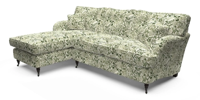 Alwinton LHF Chaise in Floral Linen Lela Mystery Alwinton LHF Chaise in Floral Linen Lela Mystery