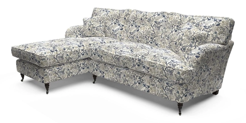 Alwinton LHF Chaise in Floral Linen Lela Mystery Alwinton LHF Chaise in Floral Linen Lela Mystery
