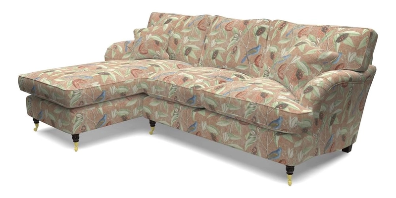 Alwinton LHF Chaise in Floral Linen Lela Mystery