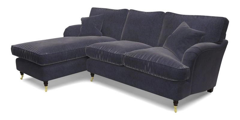 Alwinton LHF Chaise in Floral Linen Lela Mystery