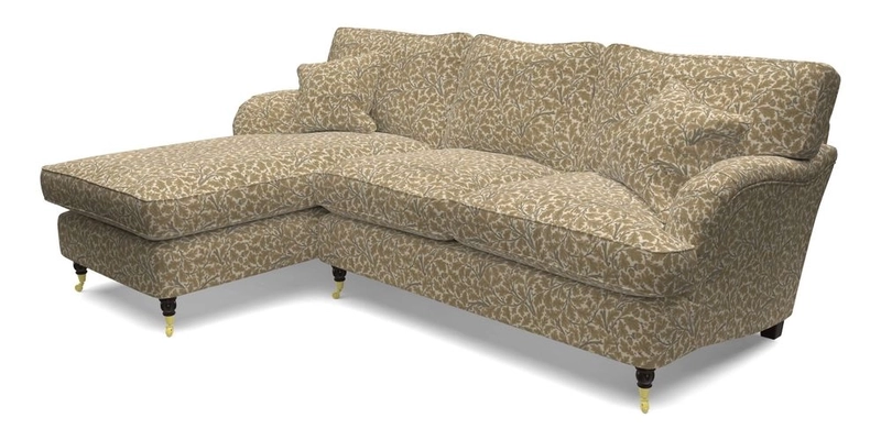 Alwinton LHF Chaise in Floral Linen Lela Mystery
