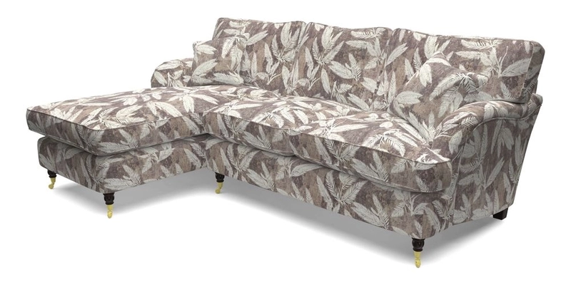 Alwinton LHF Chaise in Floral Linen Lela Mystery