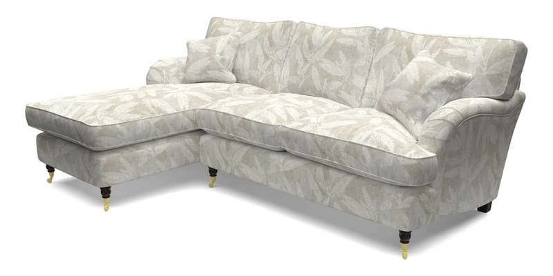 Alwinton LHF Chaise in Floral Linen Lela Mystery