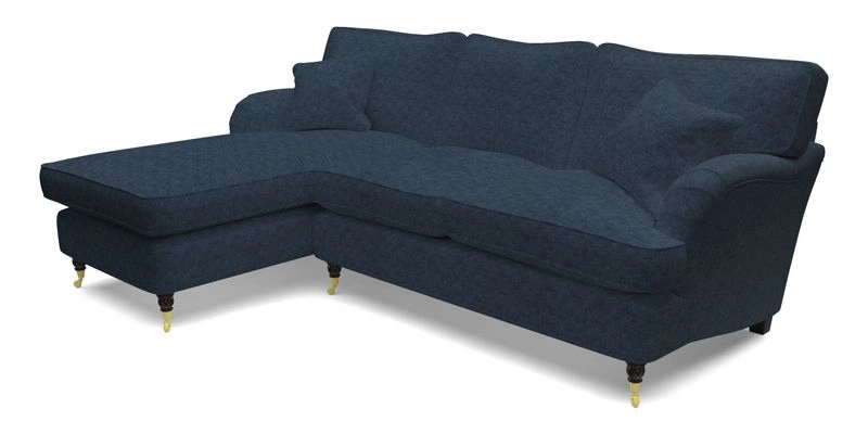 Alwinton LHF Chaise in Floral Linen Lela Mystery