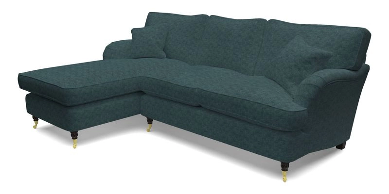 Alwinton LHF Chaise in Floral Linen Lela Mystery