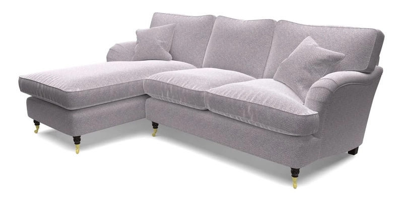 Alwinton LHF Chaise in Floral Linen Lela Mystery