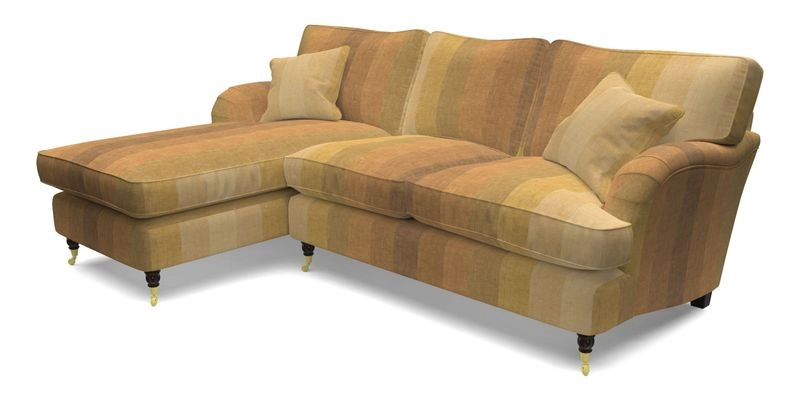 Alwinton LHF Chaise in Floral Linen Lela Mystery