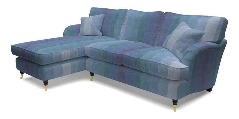 Alwinton LHF Chaise in Floral Linen Lela Mystery