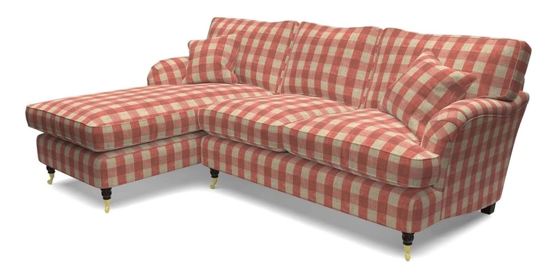 Alwinton LHF Chaise in Floral Linen Lela Mystery