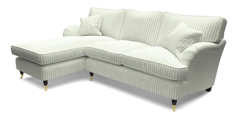 Alwinton LHF Chaise in Floral Linen Lela Mystery