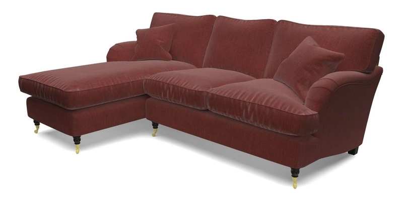 Alwinton LHF Chaise in Floral Linen Lela Mystery