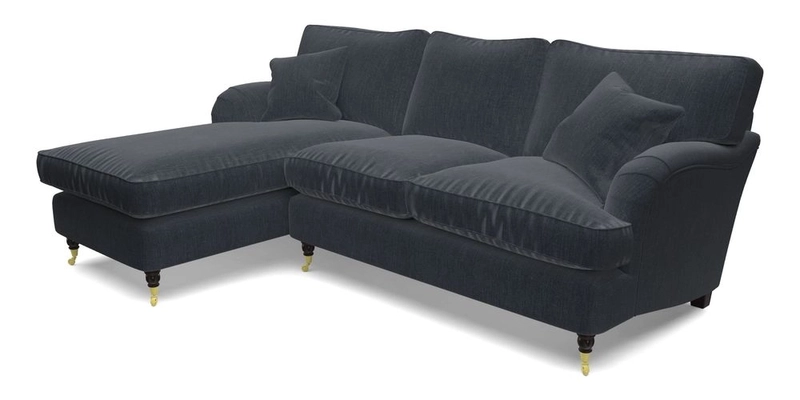 Alwinton LHF Chaise in Floral Linen Lela Mystery