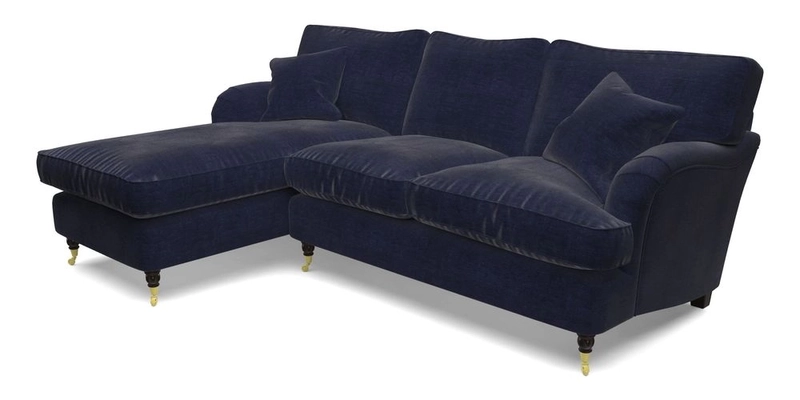 Alwinton LHF Chaise in Floral Linen Lela Mystery