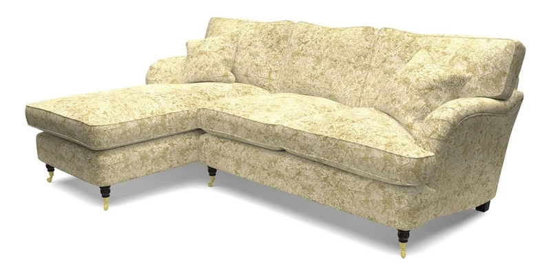 Alwinton LHF Chaise in Floral Linen Lela Mystery