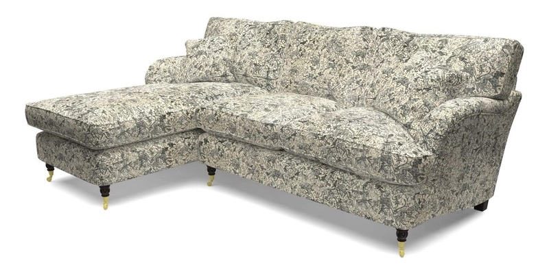 Alwinton LHF Chaise in Floral Linen Lela Mystery