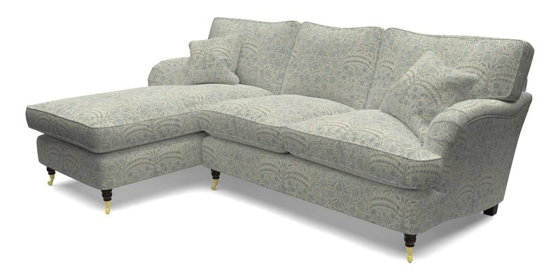 Alwinton LHF Chaise in Floral Linen Lela Mystery