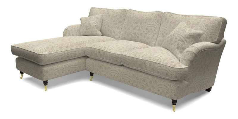 Alwinton LHF Chaise in Floral Linen Lela Mystery