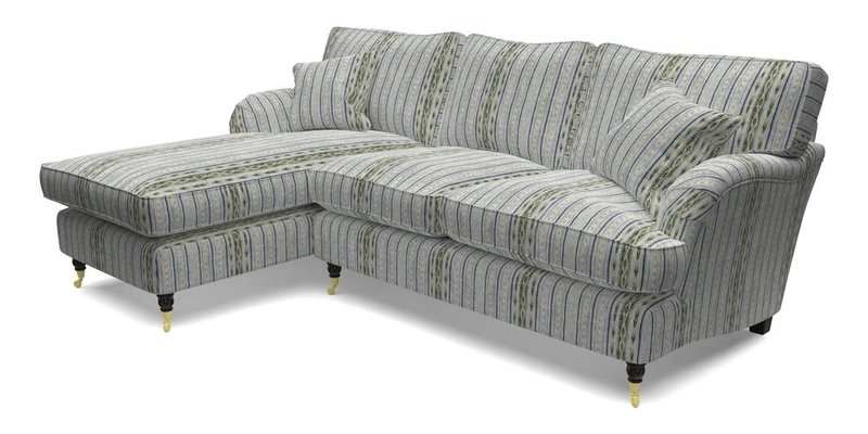 Alwinton LHF Chaise in Floral Linen Lela Mystery