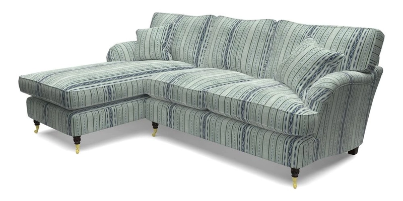 Alwinton LHF Chaise in Floral Linen Lela Mystery