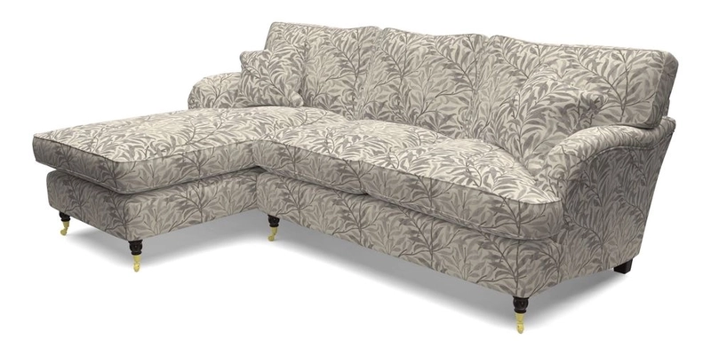 Alwinton LHF Chaise in Floral Linen Lela Mystery