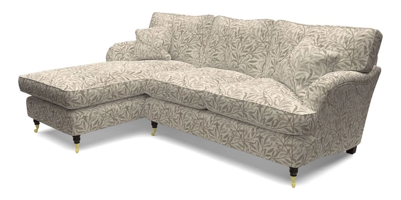 Alwinton LHF Chaise in Floral Linen Lela Mystery