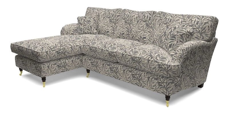 Alwinton LHF Chaise in Floral Linen Lela Mystery