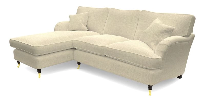 Alwinton chaise LHF in Floral Linen Lela Mystery