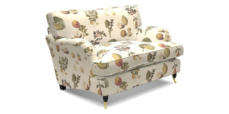 Alwinton Snuggler in Lumino Velvet Wine