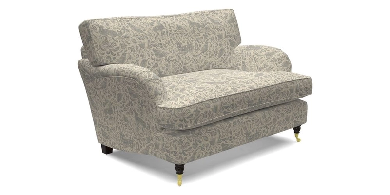 Alwinton Snuggler in Lumino Velvet Wine