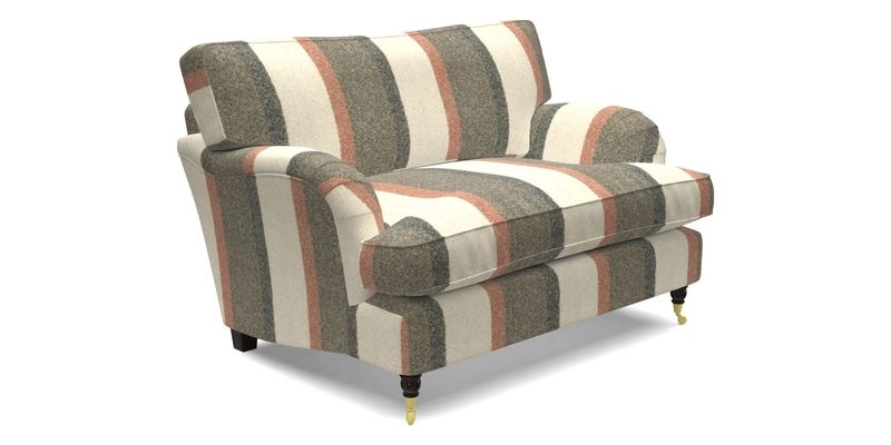 Alwinton Snuggler in Lumino Velvet Wine