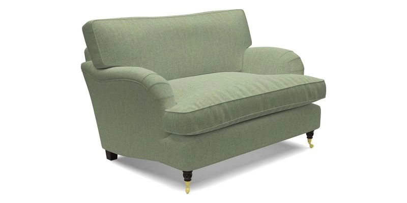 Alwinton Snuggler in Lumino Velvet Wine