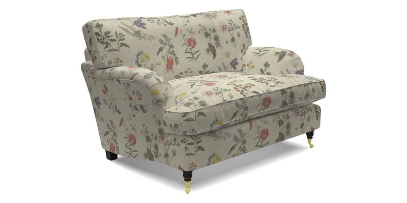 Alwinton Snuggler in Lumino Velvet Wine