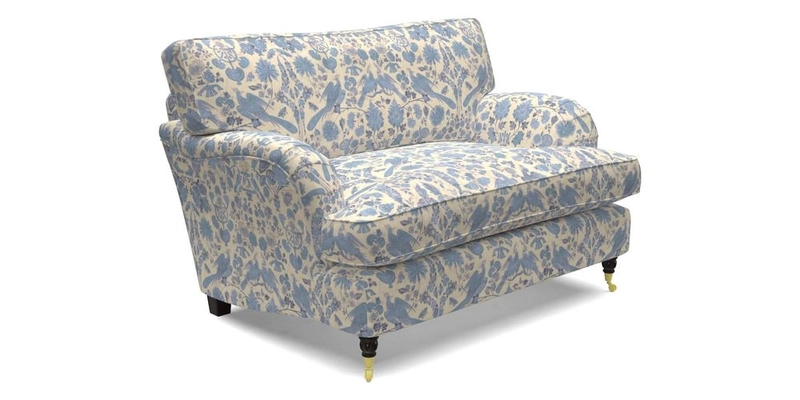 Alwinton Snuggler in Lumino Velvet Wine