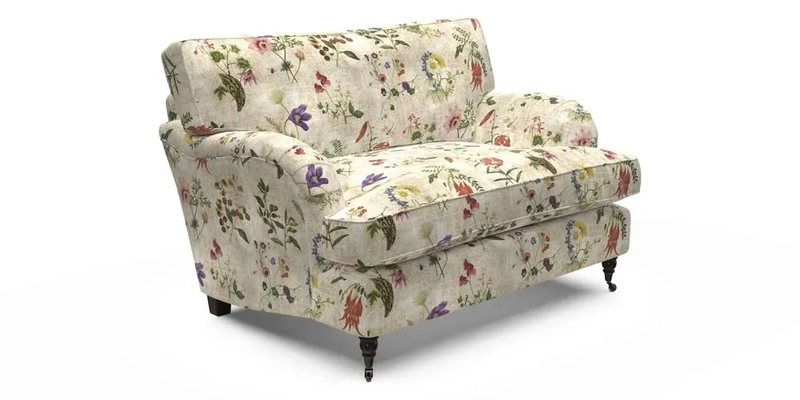 Alwinton Snuggler in Lumino Velvet Wine