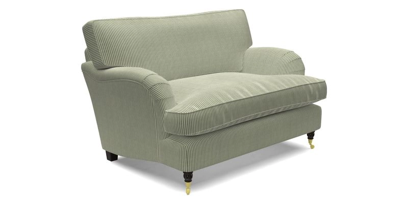 Alwinton Snuggler in Lumino Velvet Wine