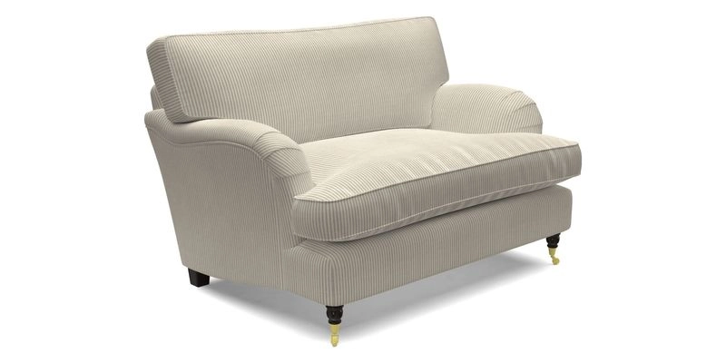 Alwinton Snuggler in Lumino Velvet Wine