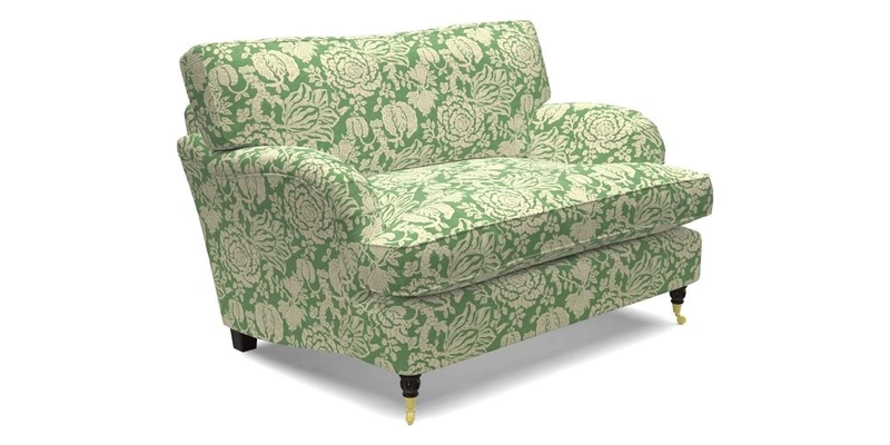 Alwinton Snuggler in Lumino Velvet Wine