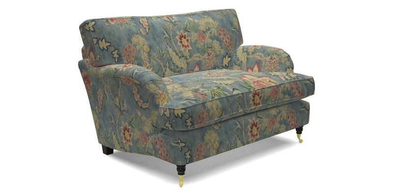 Alwinton Snuggler in Lumino Velvet Wine