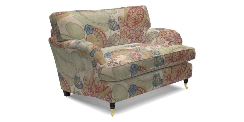 Alwinton Snuggler in Lumino Velvet Wine