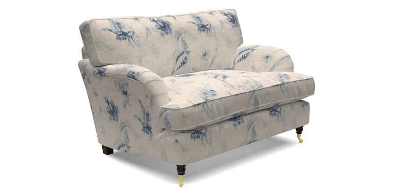 Alwinton Snuggler in Lumino Velvet Wine